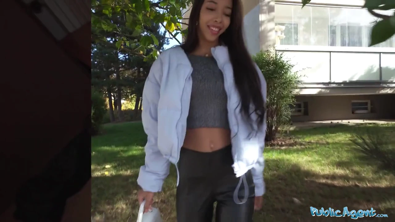 Clothed public encounter with an Asian cowgirl bouncing on a big cock porn video